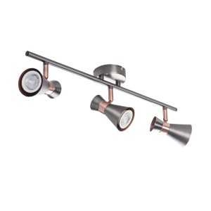 https://design-led.fr/it/ MILENO argento/rame apparecchio a parete e a soffitto 3xGU10 49,90 € 42,41 € 29117