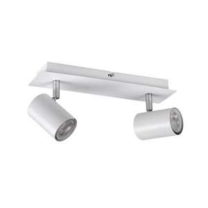 https://design-led.fr/fr/ Luminaire mural ou plafonnier EVALO 2xGU10 Blanc 35692 22,40 € 19,04 €