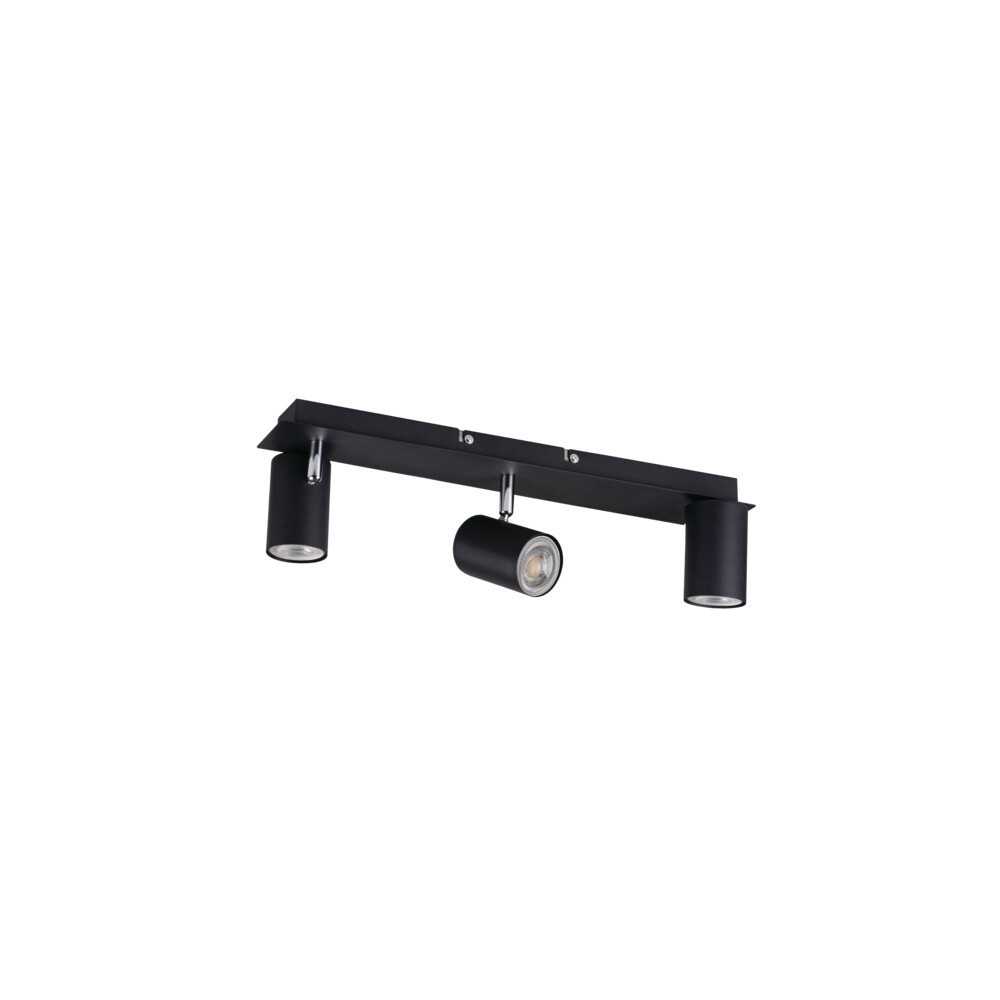 https://discount-led.fr/fr/ Luminaire mural ou plafonnier EVALO 3xGU10 Noir  28,50 €  22,80 €    35695