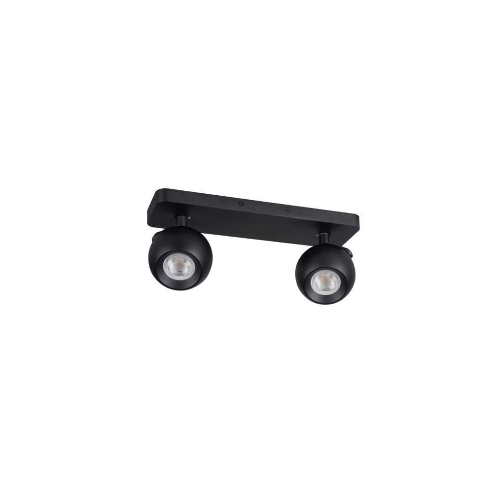 https://design-led.fr/fr/ Luminaire mural ou plafonnier GALOBA 2xGU10 Noir 33675 52,40 € 44,54 €