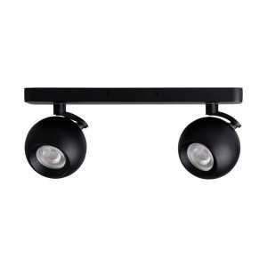 https://design-led.fr/fr/ Luminaire mural ou plafonnier GALOBA 2xGU10 Noir 33675 52,40 € 44,54 €