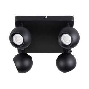 https://design-led.fr/de/ Wand- oder Deckenleuchte GALOBA 4xGU10 Schwarz 107,40 € 91,29 € 33679