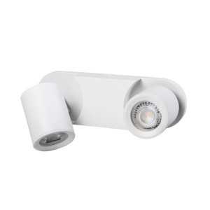https://discount-led.fr/es/ Luminaria de pared o techo LAURIN 2xGU10 Blanco  33,80 €  27,04 €    29122