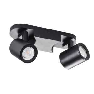 https://design-led.fr/de/ Wand- oder Deckenleuchte LAURIN 2xGU10 Schwarz 37,20 € 31,62 € 29123