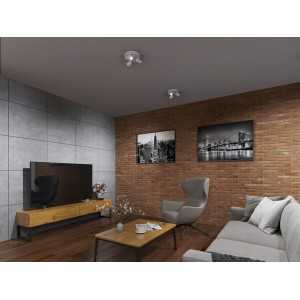 https://discount-led.fr/fr/ Luminaire mural ou plafonnier LAURIN 3xGU10 Blanc  57,00 €  45,60 €    29126