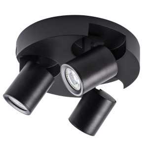 https://discount-led.fr/it/ Lampada da parete o soffitto LAURIN 3xGU10 Nero  57,00 €  45,60 €    29127