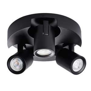 https://design-led.fr/it/ Lampada da parete o soffitto LAURIN 3xGU10 Nero 62,70 € 53,30 € 29127