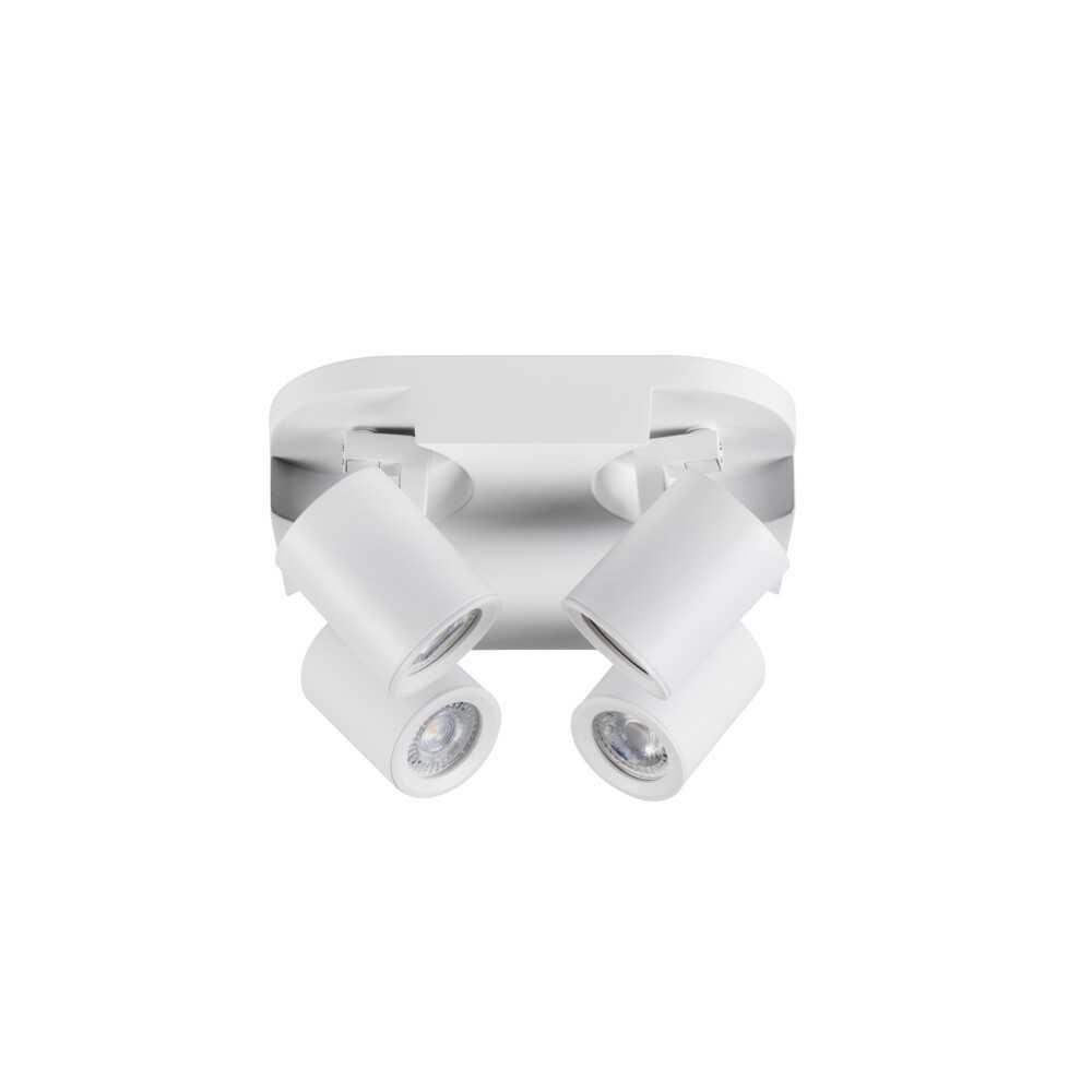 https://discount-led.fr/it/ Lampada da parete o soffitto LAURIN 4xGU10 Bianco  67,20 €  53,76 €    29128