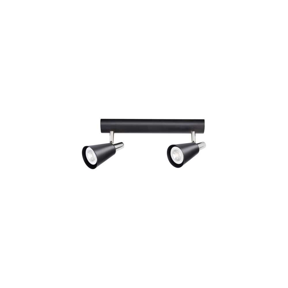 https://design-led.fr/fr/ Luminaire mural ou plafonnier SEMPRA 2xGU10 Noir 33093 27,60 € 23,46 €