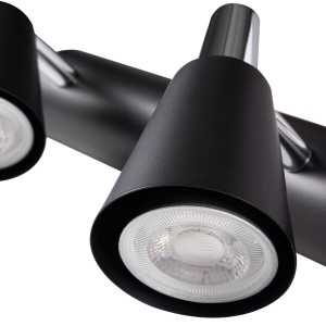 https://design-led.fr/fr/ Luminaire mural ou plafonnier SEMPRA 2xGU10 Noir 33093 27,60 € 23,46 €