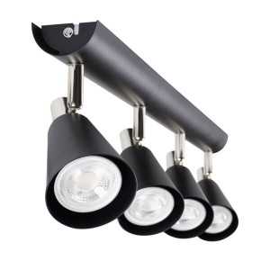 https://design-led.fr/pt/ Luminária de parede ou teto SEMPRA 4xGU10 Preto 55,00 € 46,75 € 33097