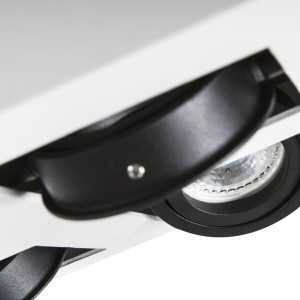 https://design-led.fr/nl/ STOBI Plafondlamp Wit 2xGU10 Accentverlichting 70,70 € 60,10 € 26833
