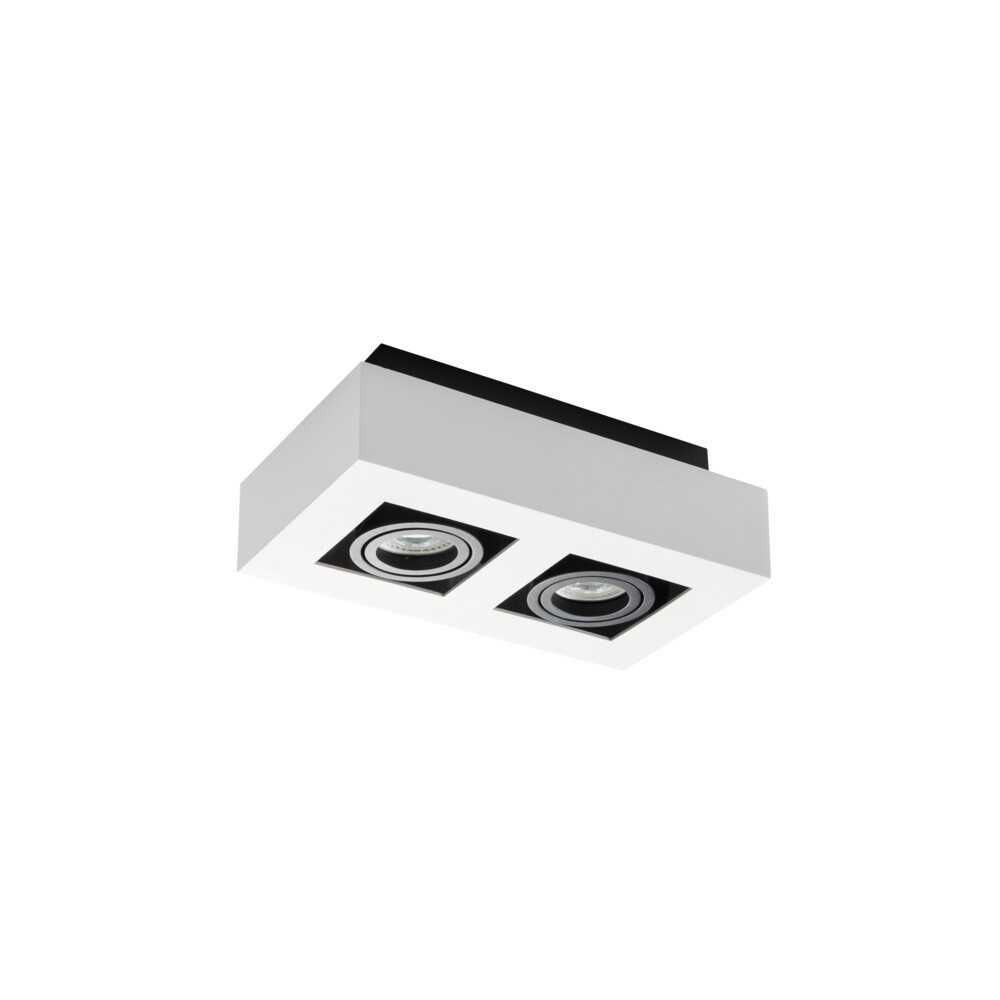 https://design-led.fr/nl/ STOBI Plafondlamp Wit 2xGU10 Accentverlichting 70,70 € 60,10 € 26833
