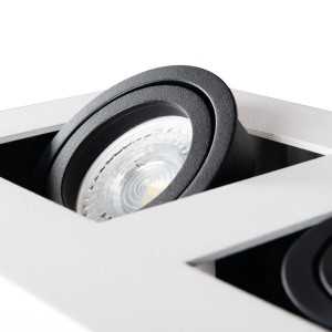 https://design-led.fr/fr/ Plafonnier pour éclairage d’accentuation STOBI Noir 1xGU10 26830 35,80 € 30,43 €
