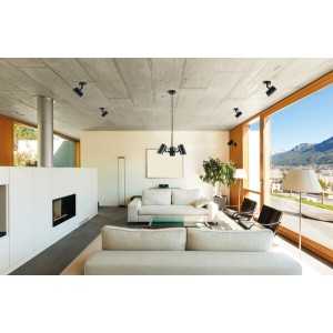 https://design-led.fr/fr/ Luminaire mural ou plafonnier AGZAR 1xE14 Noir 36254 30,30 € 25,76 €