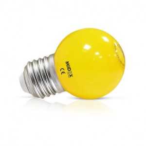 https://design-led.fr/es/ Bombilla LED E27 G45 1W Amarilla 2,80 € 2,38 € 7627