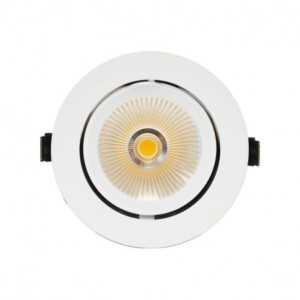 https://discount-led.fr/nl/ LED Slak Spotlight BOUTICA Rond Kantelbaar en Zwenkbaar 20W 3000K IRC90  97,50 €  78,00 €    76710
