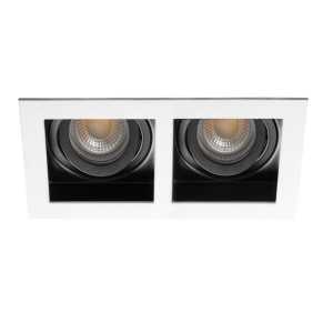 https://discount-led.fr/it/ Supporto a soffitto ARET 100 x 185 mm bianco 2XGU10  16,10 €  12,88 €    26723