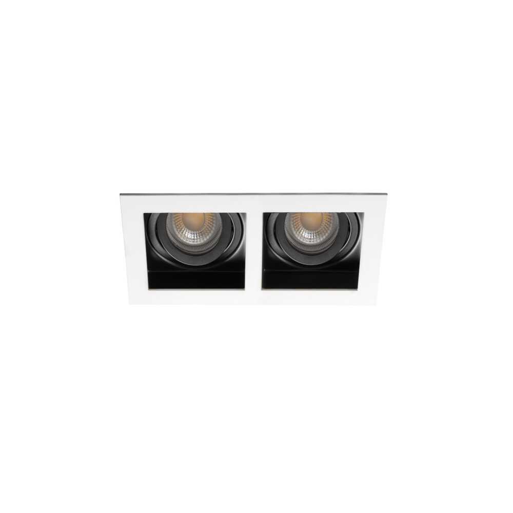 https://discount-led.fr/it/ Supporto a soffitto ARET 100 x 185 mm bianco 2XGU10  16,10 €  12,88 €    26723