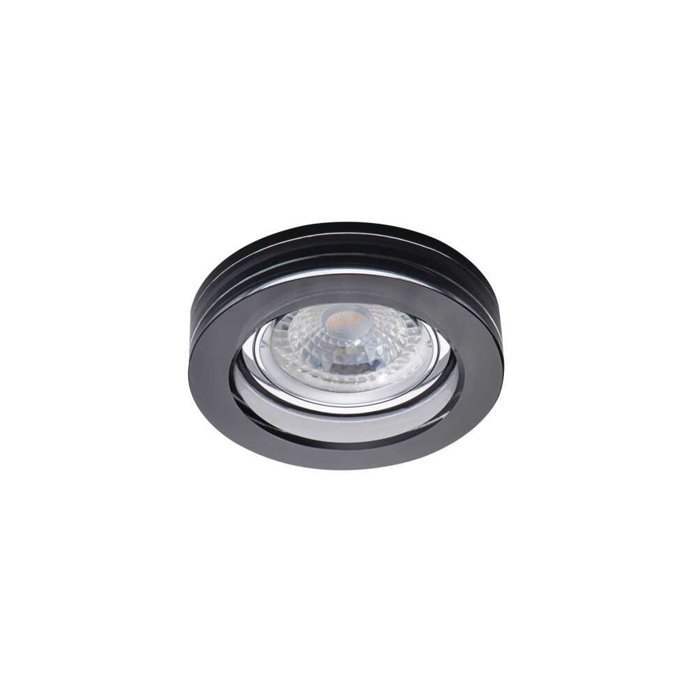 https://design-led.fr/es/ Soporte de techo de cristal negro MORTA-B Ø90 mm 22116 9,40 € 7,99 €