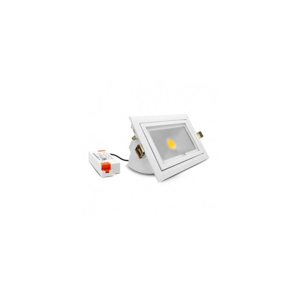 https://design-led.fr/gb/ Rectangular LED Spotlight STELLA Tilting with Power Supply 30W 4000K 72,50 € 61,63 € 7692