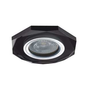 https://discount-led.fr/it/ MORTA-OCT supporto a soffitto Ø98 mm vetro nero  3,70 €  2,96 €    26715