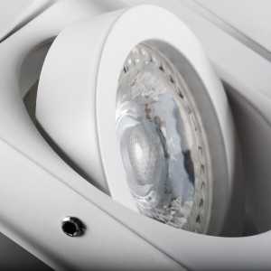 https://design-led.fr/fr/ Support plafond ALREN-R orientable carré 99x99 mm blanc 26758 9,20 € 7,82 € 26758
