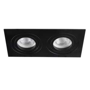 https://discount-led.fr/gb/ SEIDY 170x90 mm matt black ceiling bracket 2 x GU10  14,90 €  11,92 €    19459
