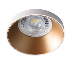 https://design-led.fr/es/ Soporte de techo SIMEN blanco / dorado Ø75 mm 29140 7,10 € 6,04 €
