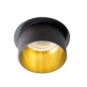 https://discount-led.fr/it/ Staffa a soffitto SPAG nero - oro Ø68 mm  5,90 €  4,72 €    27322