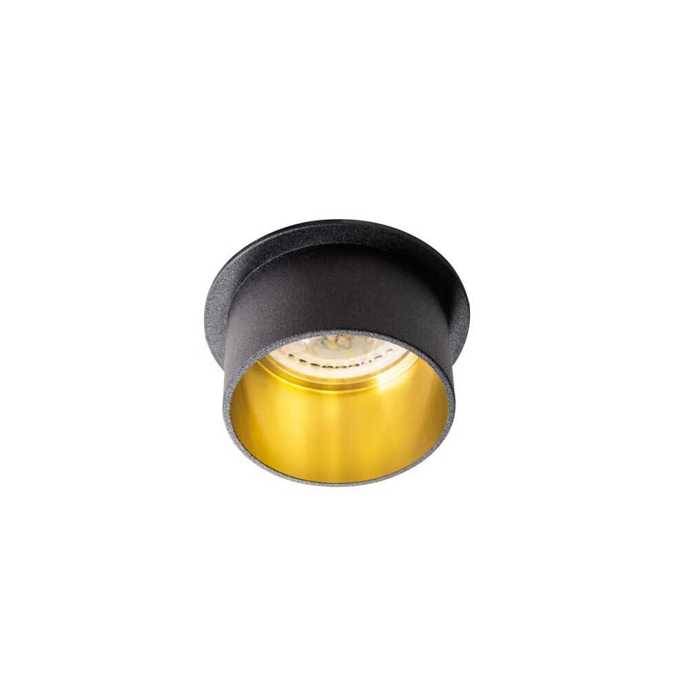 https://discount-led.fr/de/ Deckenhalter SPAG schwarz - gold Ø68 mm  5,90 €  4,72 €    27322