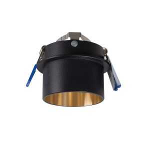 https://discount-led.fr/it/ Staffa a soffitto SPAG nero - oro Ø68 mm  5,90 €  4,72 €    27322