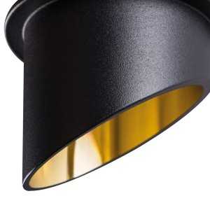 https://discount-led.fr/it/ Staffa a soffitto SPAG nero - oro Ø68 mm  7,20 €  5,76 €    27324