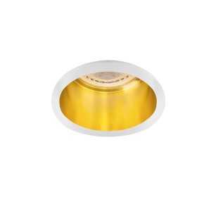 https://discount-led.fr/it/ Staffa a soffitto SPAG bianco - oro Ø68 mm  5,90 €  4,72 €    27327
