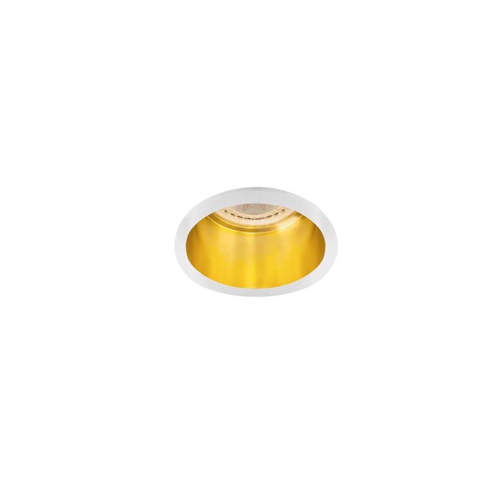 https://discount-led.fr/it/ Staffa a soffitto SPAG bianco - oro Ø68 mm  5,90 €  4,72 €    27327