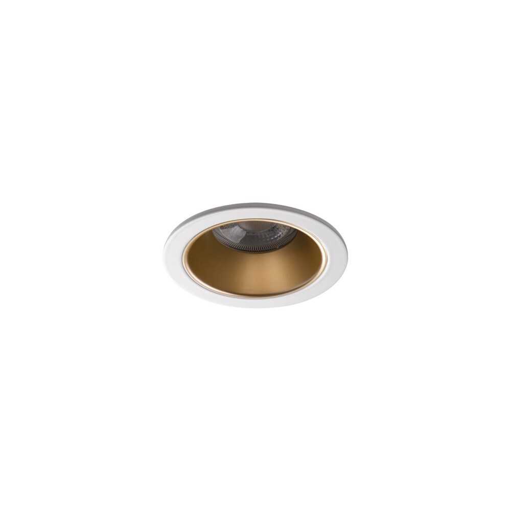 https://discount-led.fr/pt/ Suporte de teto GLOZO Ø89 mm dourado - branco  6,30 €  5,04 €    36220
