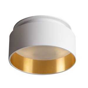 https://discount-led.fr/it/ Supporto a soffitto GOVIK Ø80 mm bianco - oro  13,20 €  10,56 €    29231