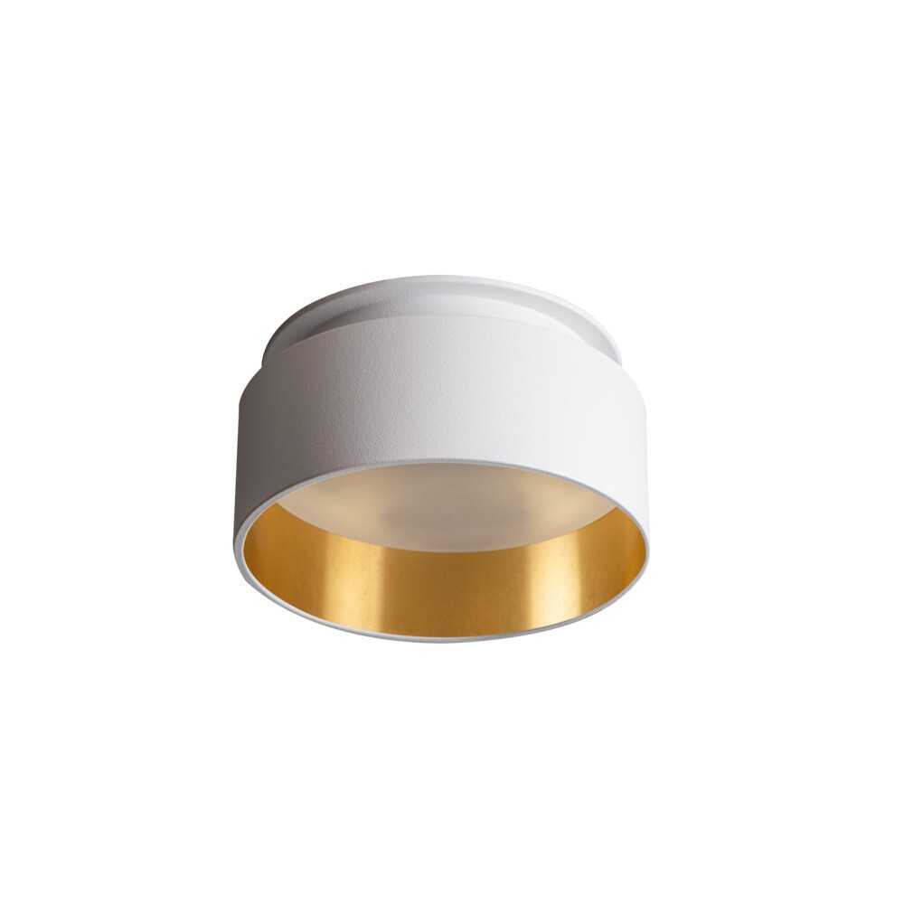 https://discount-led.fr/it/ Supporto a soffitto GOVIK Ø80 mm bianco - oro  13,20 €  10,56 €    29231