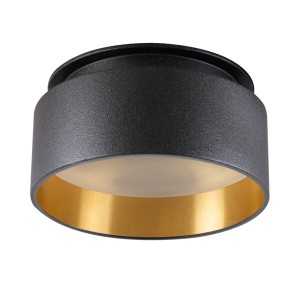 https://discount-led.fr/it/ Supporto a soffitto GOVIK Ø80 mm nero - oro  13,20 €  10,56 €    29232