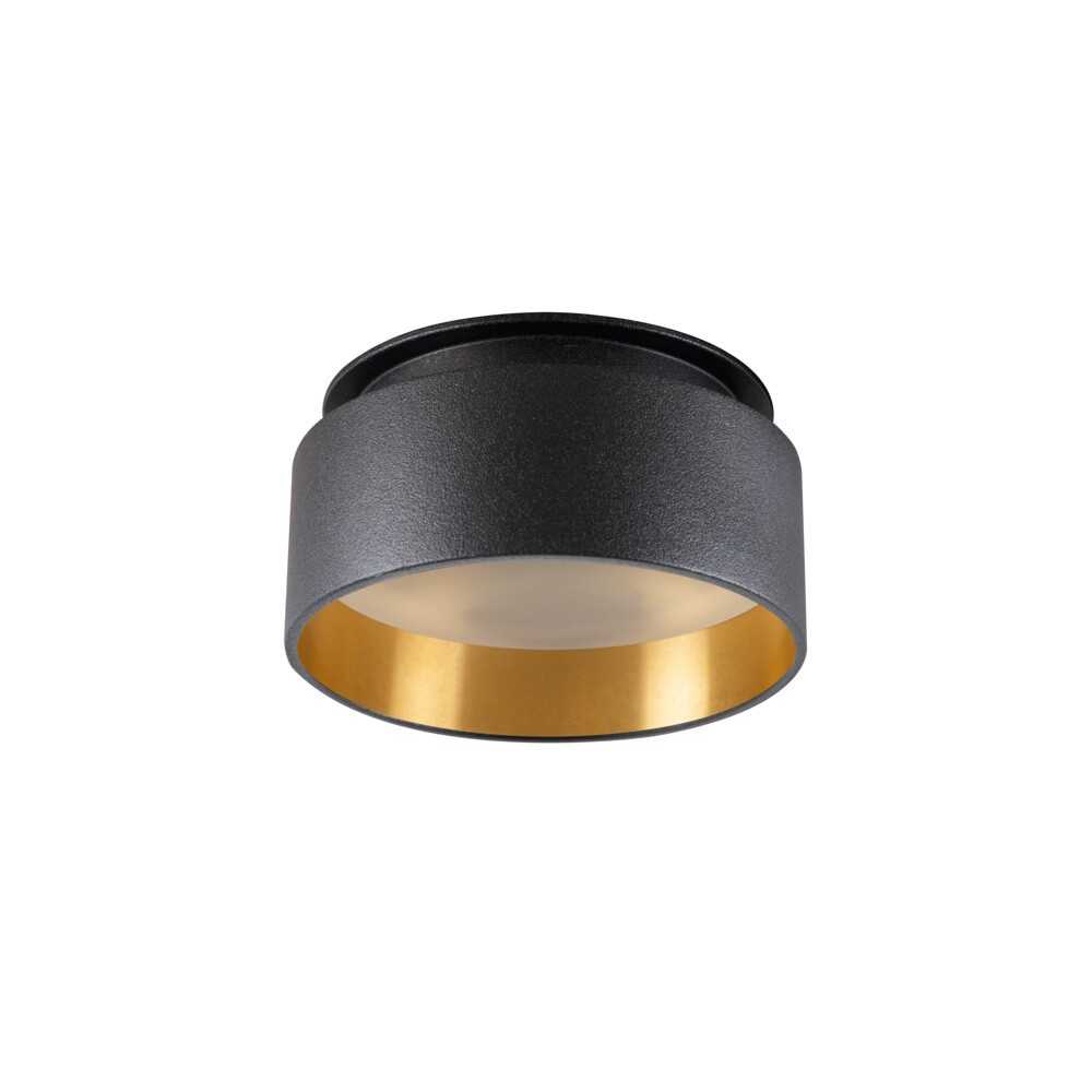 https://discount-led.fr/es/ Soporte de techo GOVIK Ø80 mm negro - dorado  13,20 €  10,56 €    29232