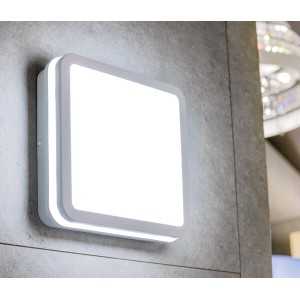 https://design-led.fr/it/ Plafoniera BENO LED 220 x 220 18w rivelatore 4000k IP54 bianco 46,00 € 39,10 € 32946