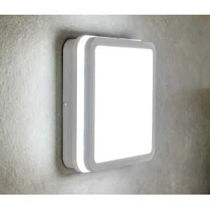 https://design-led.fr/it/ Plafoniera BENO LED 220 x 220 18w rivelatore 4000k IP54 bianco 46,00 € 39,10 € 32946