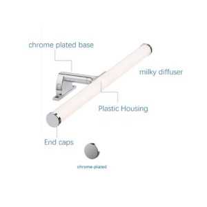 https://discount-led.fr/es/ Luz LED para espejo de baño 6W 4000K 22,20 € 17,32 € LE210-BN
