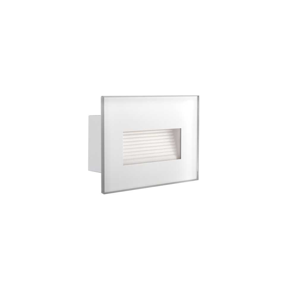 https://discount-led.fr/de/ Einbauleuchte GLASI 3W weiß 105 x 82 mm 4000K IP44  17,90 €  14,32 €    33693
