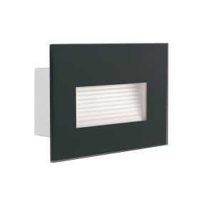 https://design-led.fr/fr/ Luminaire encastrable GLASI 3W graphite 105 x 82 mm 4000K IP44 33695 19,70 € 16,75 € 33695