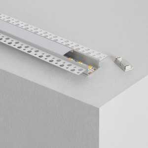 https://design-led.fr/it/ Profilo in alluminio PLACO da 2 metri e copertura traslucida 32,10 € 27,29 € C212303