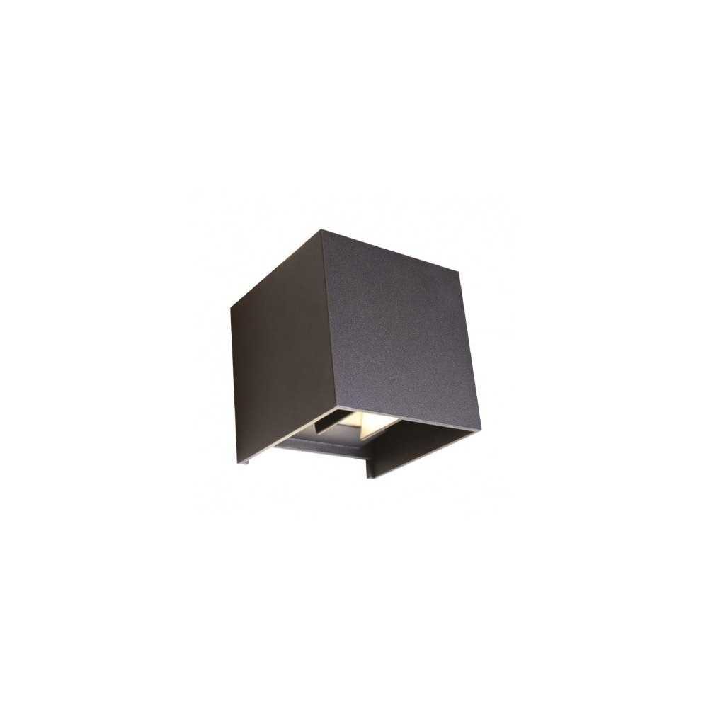 https://discount-led.fr/pt/ GAMAY Aplique LED de parede Preto 7W 3000K IP54  58,20 €  46,56 €    70374