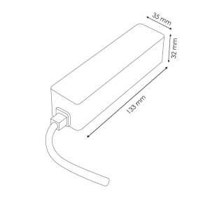https://discount-led.fr/nl/ Flikkergelijkrichter voor Ledlint 220/240VAC - 215VDC  20,90 €  16,72 €    LM0015