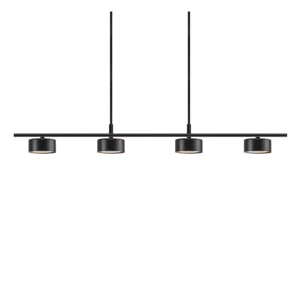 https://design-led.fr/fr/ Clyde Suspension Noir 16W 2700K 2010813003 183,90 € 156,32 €