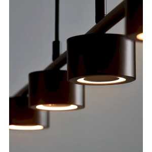 https://design-led.fr/it/ Clyde Lampada a sospensione nera 16W 2700K 183,90 € 156,32 € 2010813003